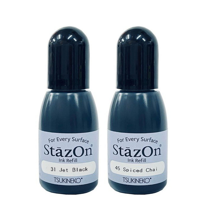 Stazon Refill ชนิดเติม รีฟิลน้ำหมึก StazOn กันน้ำ สีโปร่งแสง l(พรีออเดอร์)10ชิ้นขึ่นไป