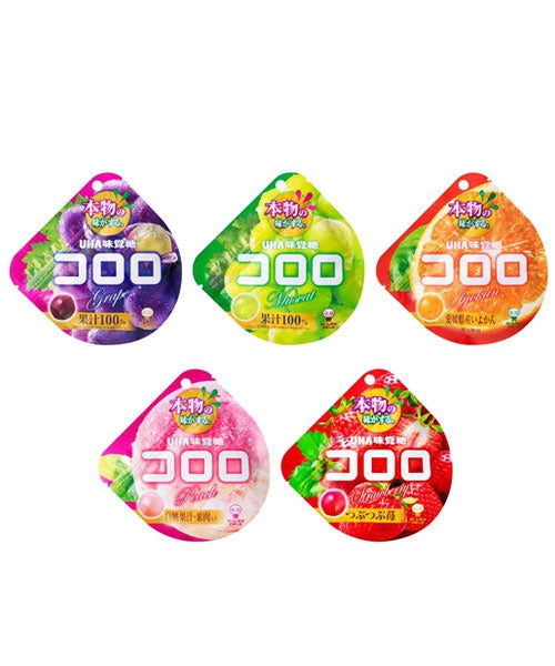 เยลลี่ญี่ปุ่น เซ็ตครบ 5 รส (เยลลี่โคโรโร่) Cororo Mix Gummy Set