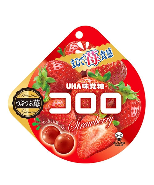 เยลลี่ญี่ปุ่น รสสตรอเบอร์รี (เยลลี่โคโรโร่) Cororo Strawberry Gummy